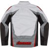 MC-Jakke Hooligan Ultrabolt Grå/Rød ICON Small – miniature 12