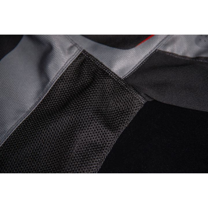 MC-Jakke Hooligan Ultrabolt Sort/Rød ICON Small – billede 5