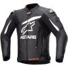 MC-jakke Læder Gp+r V4 Sort/Hvid ALPINESTARS 48 – miniature 1