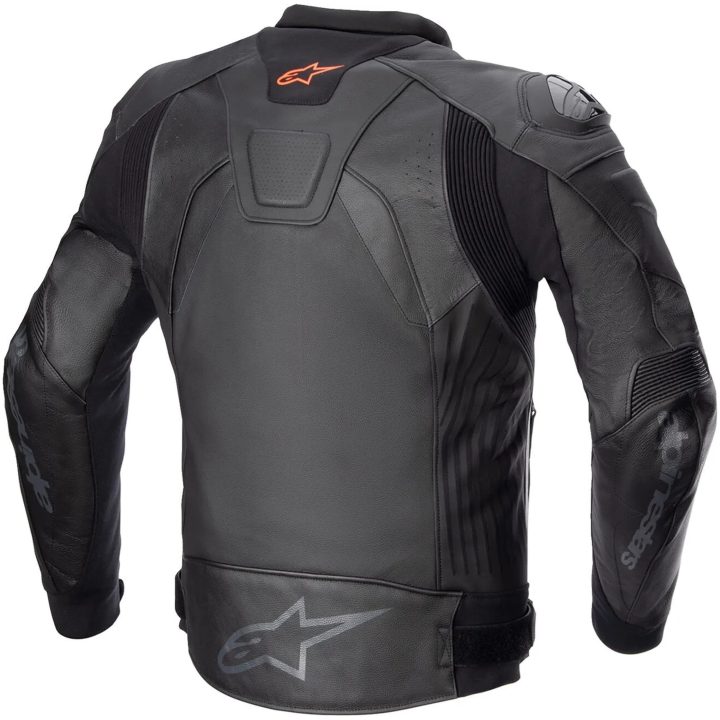 MC-jakke Læder Gp+r V4 Sort/Sort ALPINESTARS 62 – billede 2