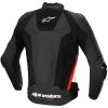 MC-jakke Læder Missile V3 Airflow Sort/rød/hvid ALPINESTARS 54 – miniature 2