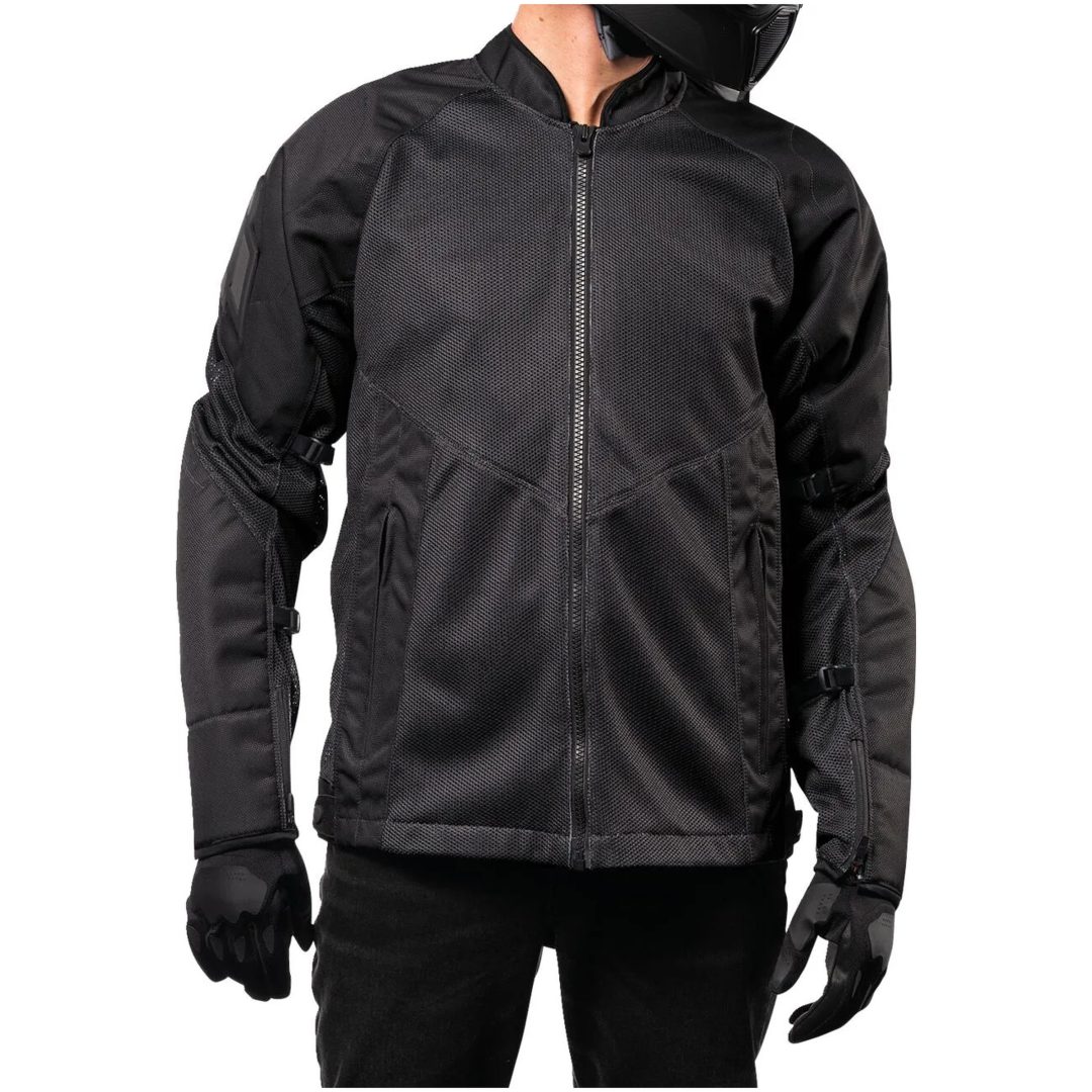 MC-Jakke Mesh AF CE Sport Sort ICON Small – billede 5
