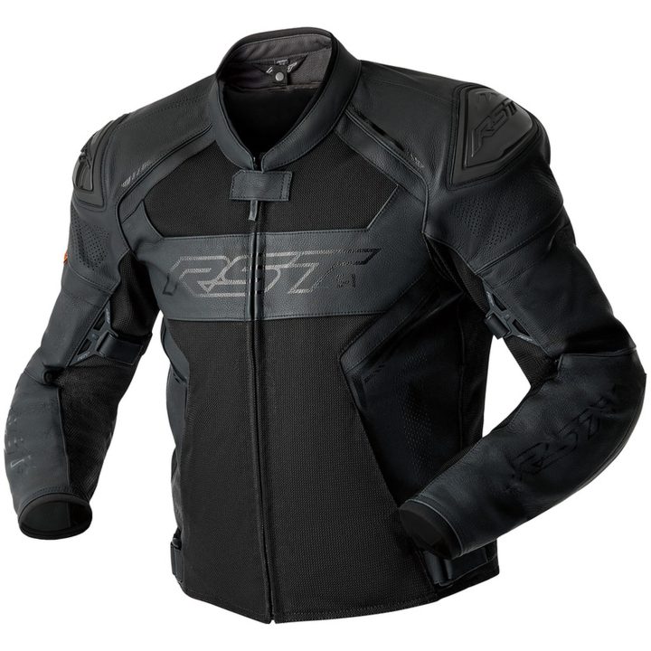 MC-Jakke Mesh D3O Læder Sort RST s – billede 2