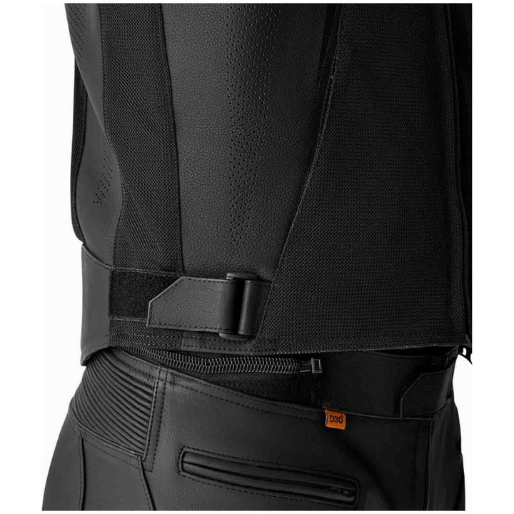 MC-Jakke Mesh D3O Læder Sort RST s – billede 5