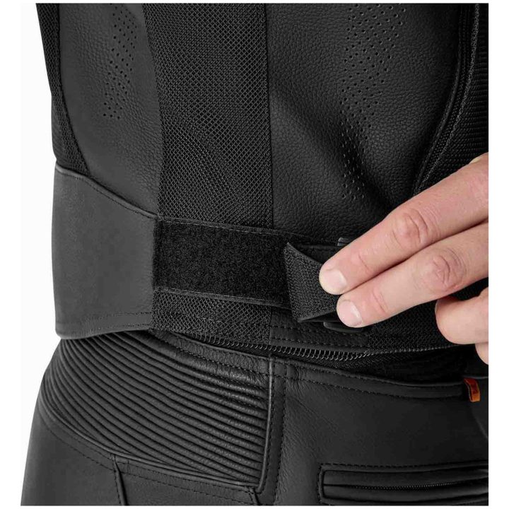MC-Jakke Mesh D3O Læder Sort RST s – billede 6
