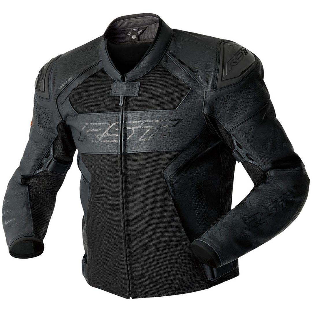 MC-Jakke Mesh D3O Læder Sort RST XS – billede 2