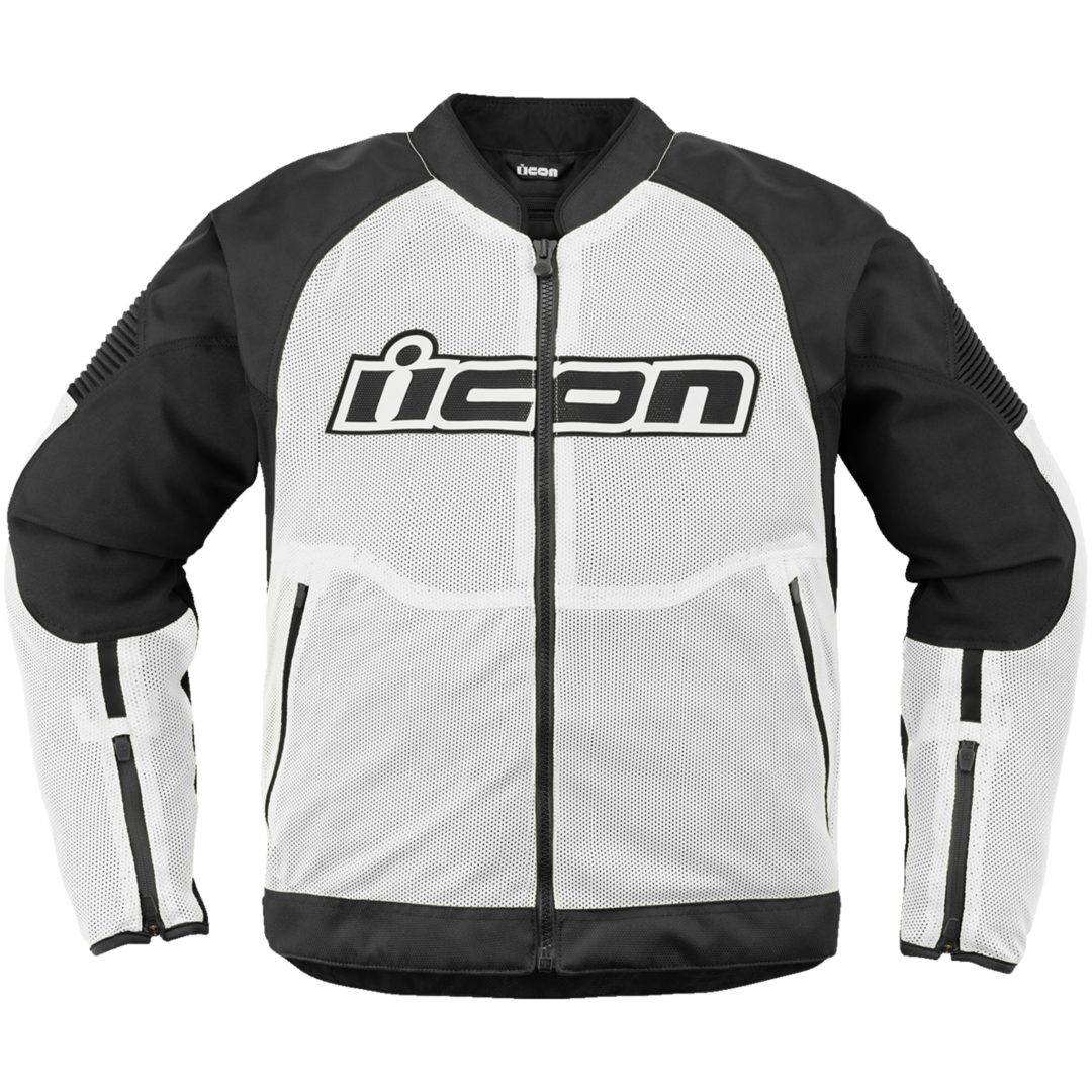 MC-jakke Mesh Overlord3 Ce Hvid ICON Hvid