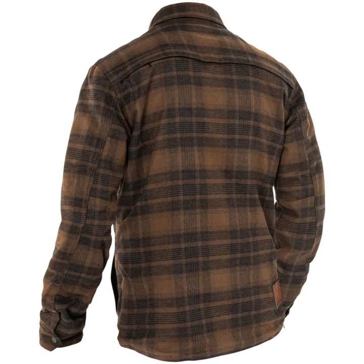 MC-Jakke Motoshirt Brun JOHN DOE Small – billede 6