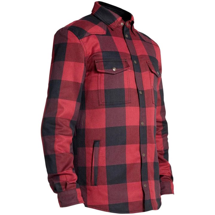 MC-jakke Motoshirt Rød JOHN DOE Small – billede 6