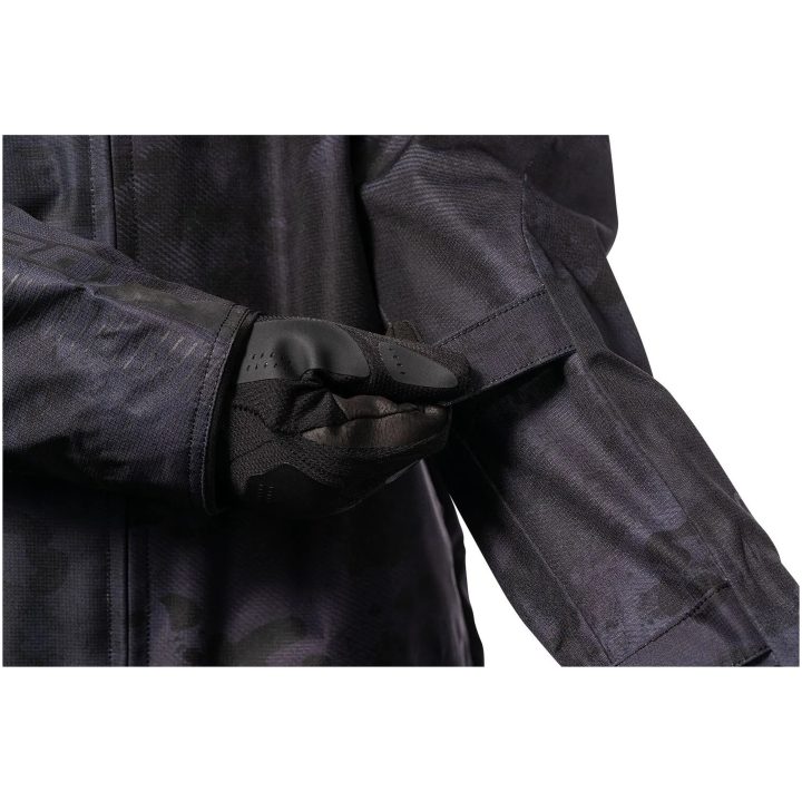 MC-Jakke PDX3 CE Sort Camo ICON Small – billede 7