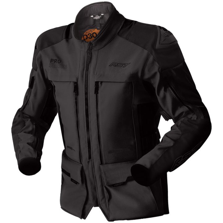 MC-Jakke Pro Series Adventure D3O Tekstil Sort RST 50 – billede 2