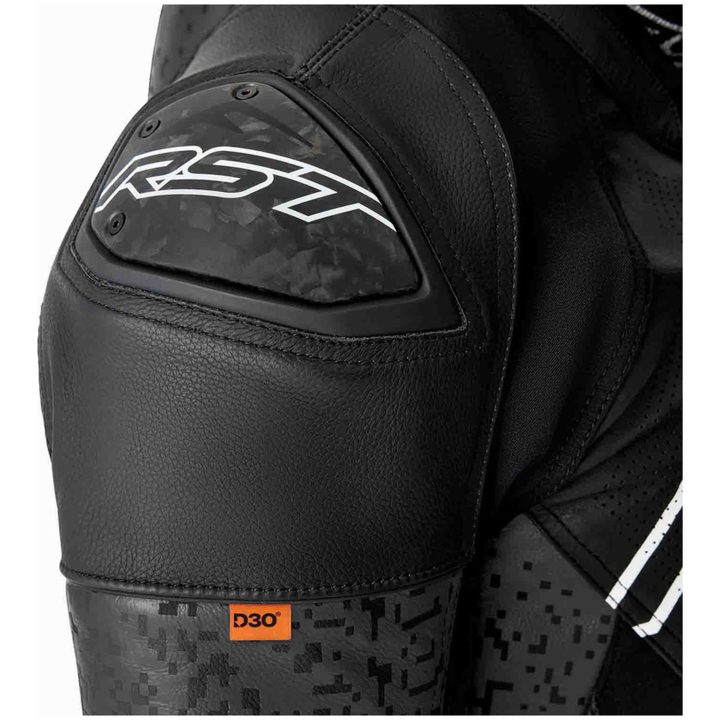 MC-Jakke Pro Series Supersport-K D3O Læder Sort Grå RST L – billede 4