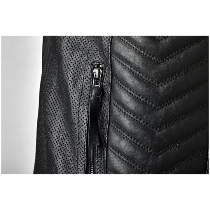 MC-jakke Roadster Air Ce Læder Herre Sort RST s – billede 2
