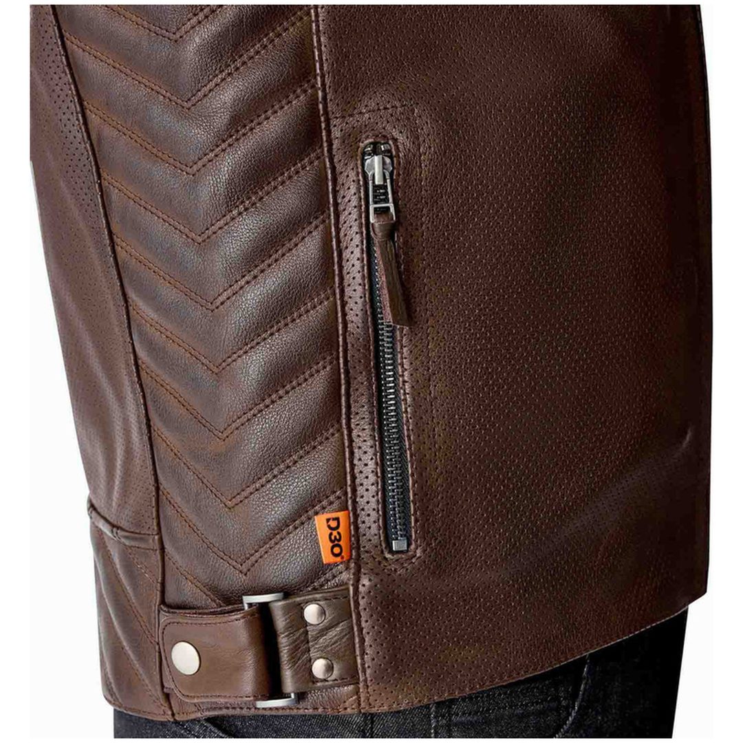 MC-Jakke Roadster Air D3O Læder Brun RST s – billede 6