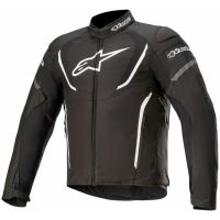 MC-Jakke T-Jaws v3 Vandtæt Sort/Hvid Alpinestars