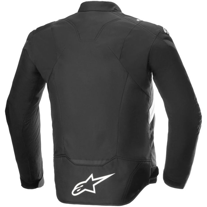 MC-jakke T-jaws V4 Vandtæt Sort/hvid Tekstil ALPINESTARS Small – billede 2
