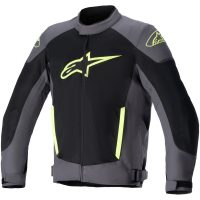 MC-jakke T Sp X Superair Sort/Grå/Gul ALPINESTARS