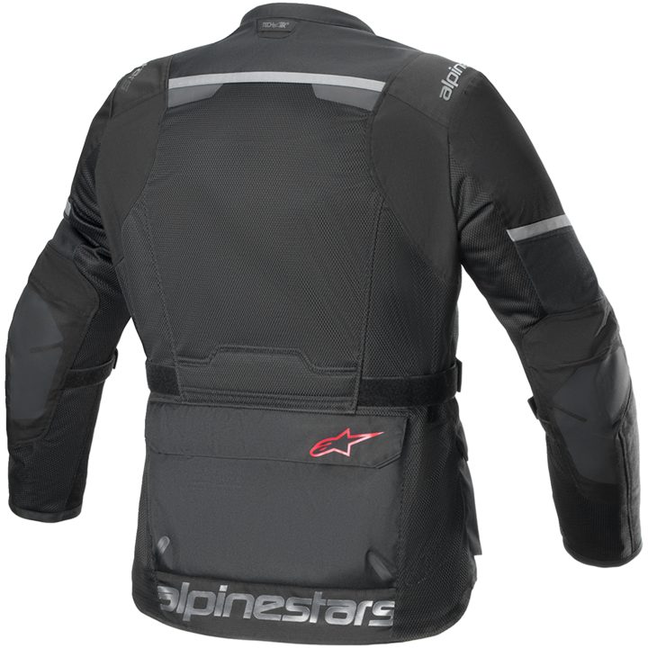MC-jakke Tekstil Andes Air Ds Vandafvisende Sort ALPINESTARS Vandresistent – billede 2