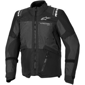 MC-Jakke Tekstil Andes v4 Drystar® Sort/Hvid ALPINESTARS (ROAD)