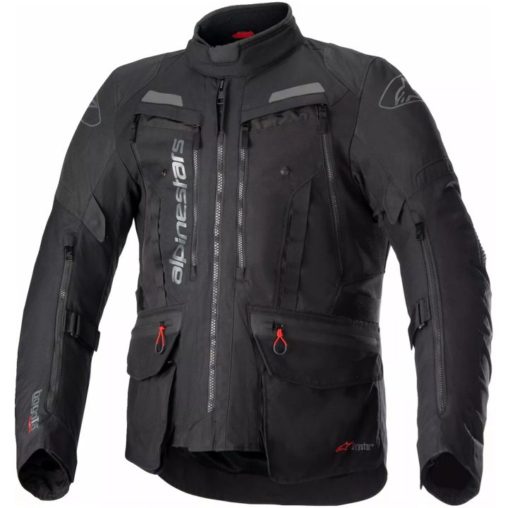 MC-jakke Tekstil Bogotà Pro Drystar Sort/fluorescerende Gul/grå ALPINESTARS Small – billede 4