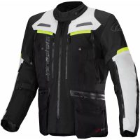 MC-jakke Tekstil Bogotà Pro Drystar Sort/fluorescerende Gul/grå ALPINESTARS