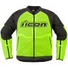 MC-jakke Tekstil Mesh Ce Overlord3 High-Viz ICON Højglans – miniature 1