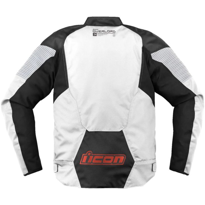 MC-jakke Tekstil Overlord3 Ce Hvid ICON Hvid – billede 2