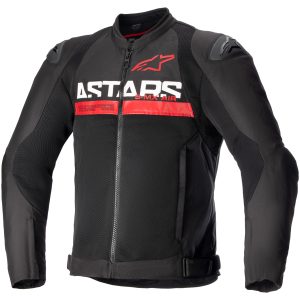 MC-jakke Tekstil Smx Air Sort/Rød ALPINESTARS