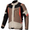MC-jakke Tekstil St-1 Waterproof Sort/mørk Khaki/rød Fluo/sand ALPINESTARS 4XL – miniature 1