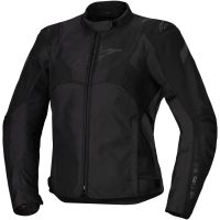 MC-jakke Tekstil Stella T-jaws V4 Waterproof Sort ALPINESTARS