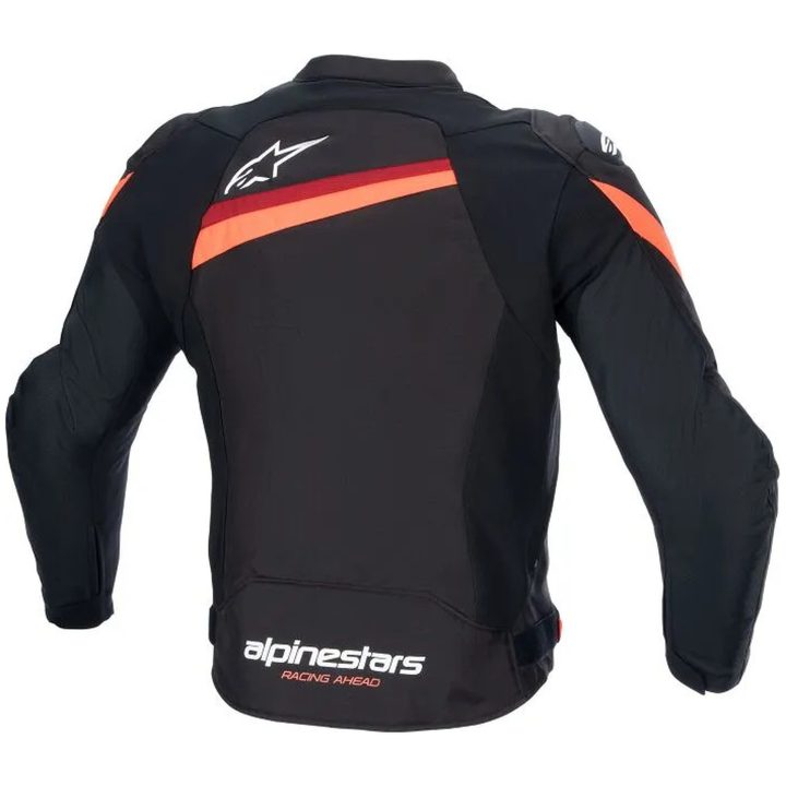 MC-jakke Tekstil T-gp+r V4 Sort/Rød ALPINESTARS 46 (S us) – billede 2