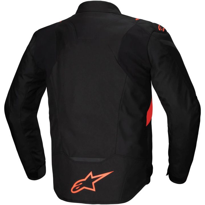 MC-jakke Tekstil T-jaws V4 Vandtæt Sort/rød ALPINESTARS Small – billede 2