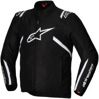 MC-jakke Tekstil T-sps V2 Vandtæt Sort/hvid ALPINESTARS