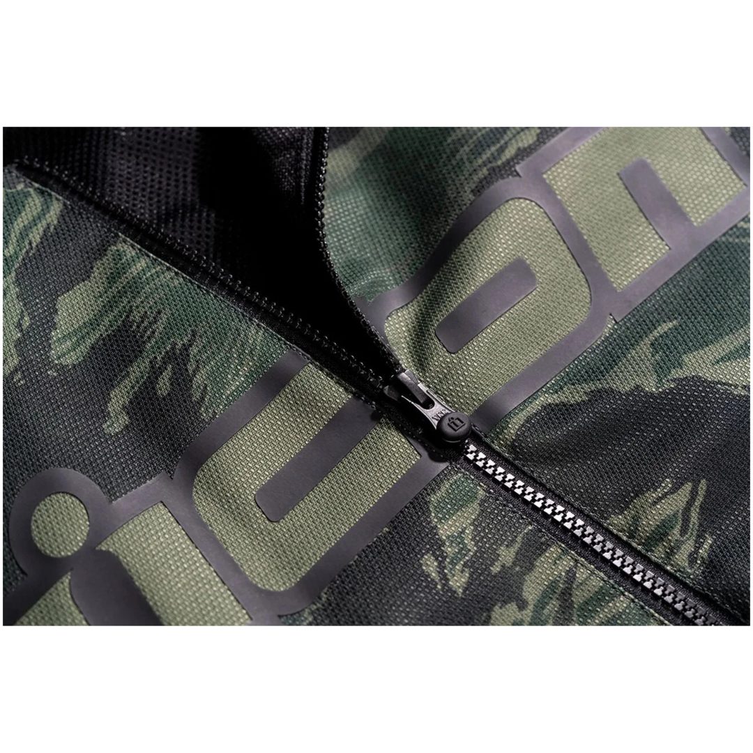 MC-Jakke Tigerbold CE Zip-Front Grøn ICON Small – billede 5
