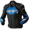 MC-Jakke Tractech Evo D3O Læder Sort Blå RST L – miniature 2