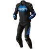MC-Jakke Tractech Evo D3O Læder Sort Blå RST L – miniature 7