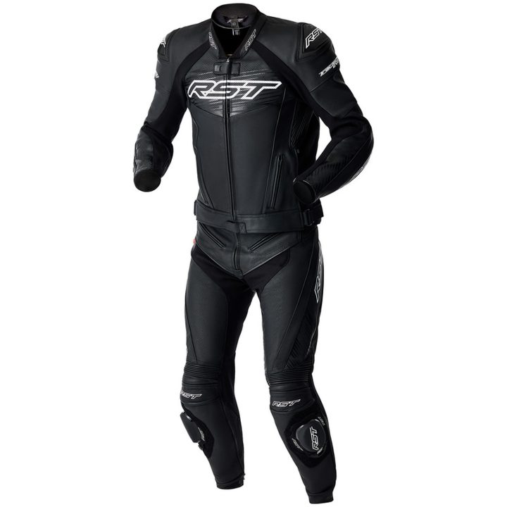 MC-Jakke Tractech Evo D3O Læder Sort Hvid RST M – billede 11