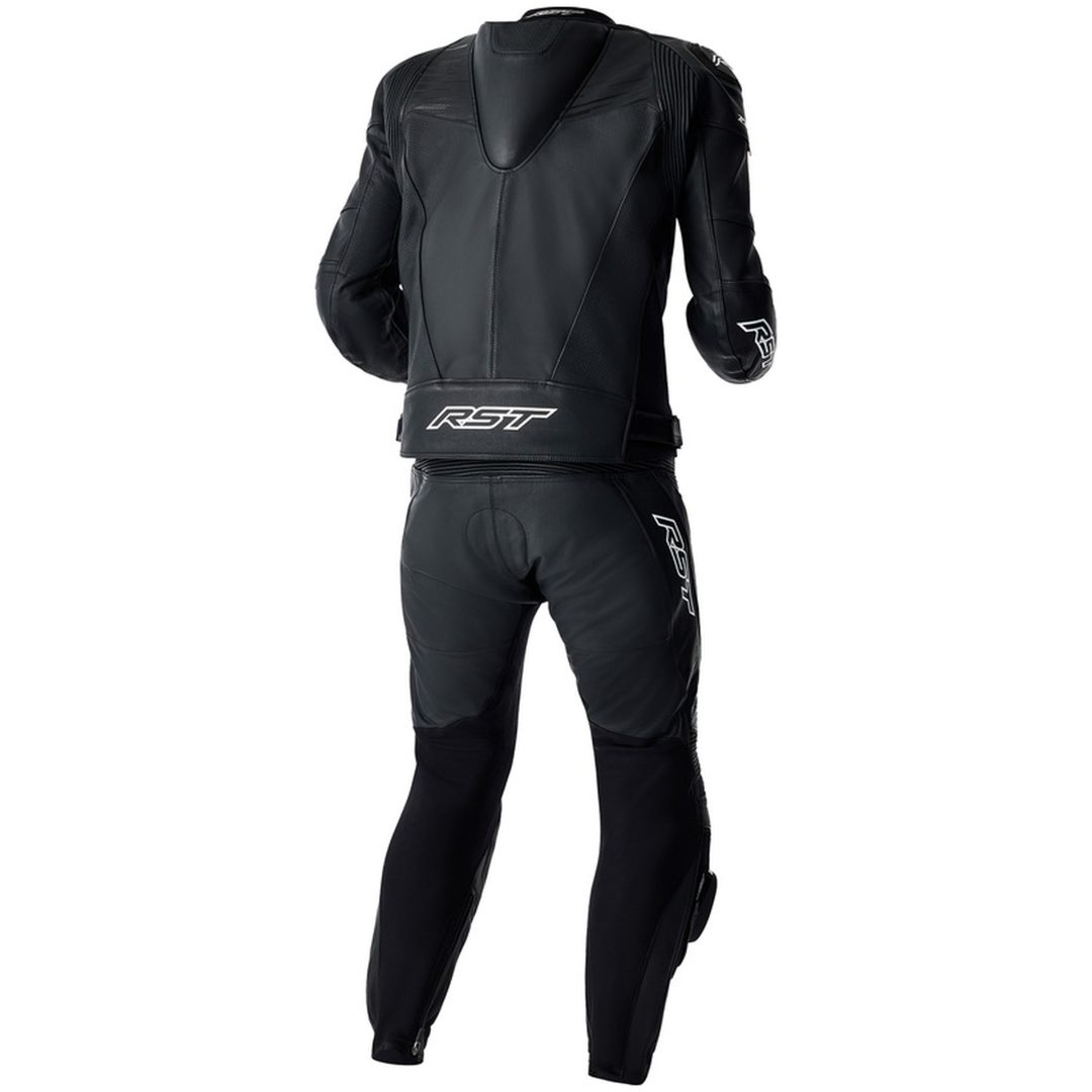 MC-Jakke Tractech Evo D3O Læder Sort Hvid RST M – billede 12