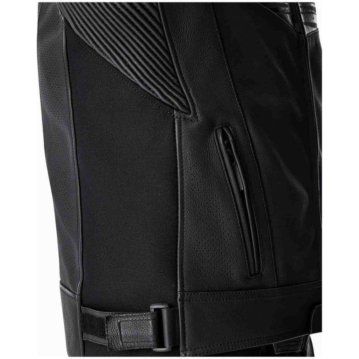 MC-Jakke Tractech Evo D3O Læder Sort Hvid RST M – billede 17