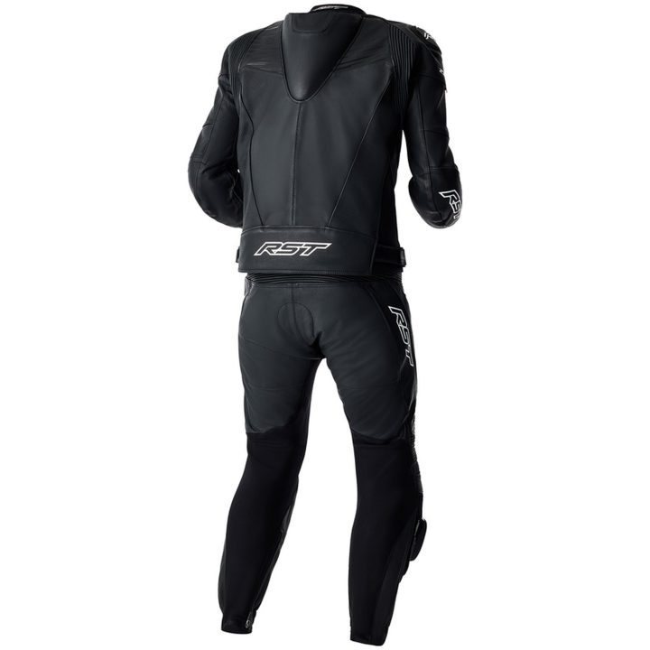 MC-Jakke Tractech Evo D3O Læder Sort Hvid RST XXL – billede 12