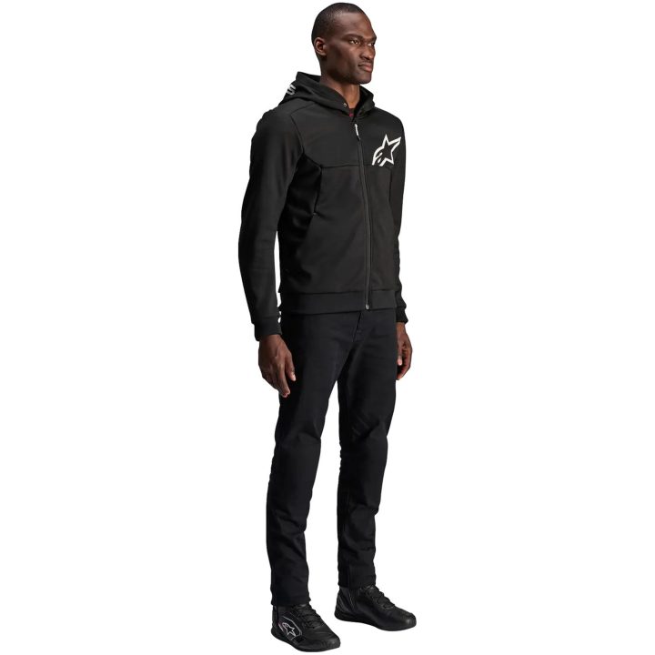 MC-Jakke V2 Sport Sort ALPINESTARS Small – billede 2