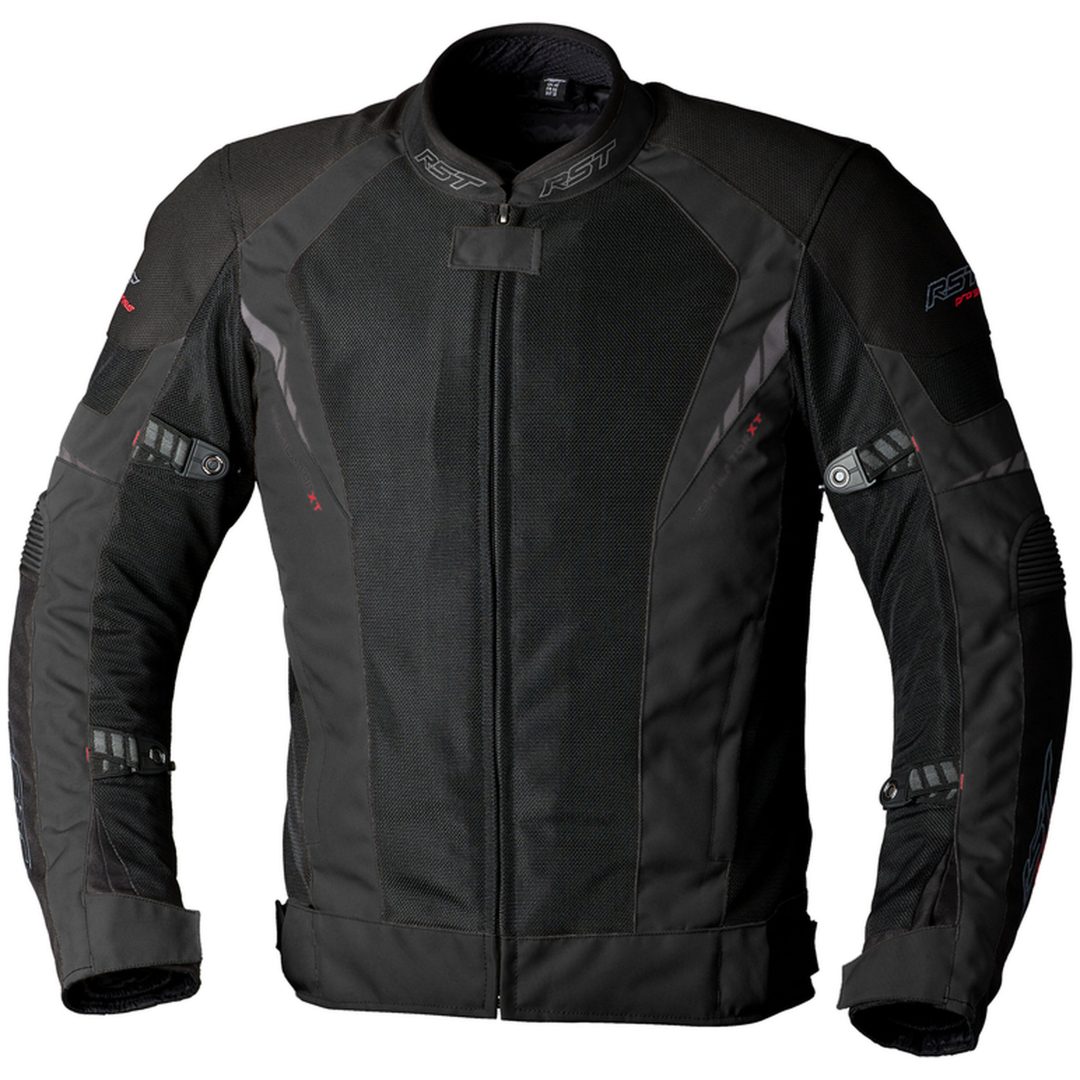 MC-Jakke Vent-XT CE Sort RST XXXL