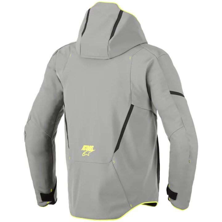 MC-Jakker Aeroshell Tekstil Grå Alpinestars XXL – billede 2