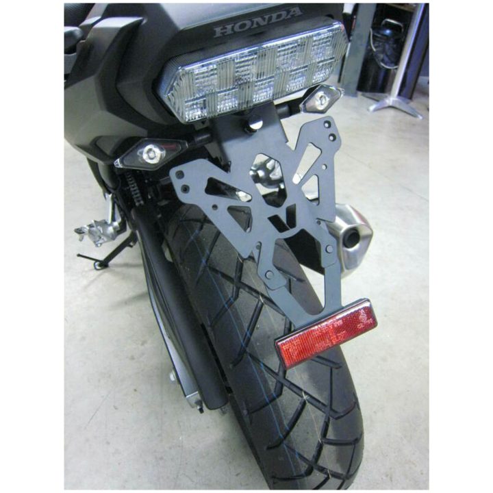 MC-nummerpladeholder Sort V PARTS Sort – billede 6