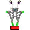 MC-nummerpladeholder Sort V PARTS Sort – miniature 3