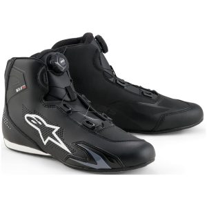 MC-Sko Celer Sort/Hvid ALPINESTARS