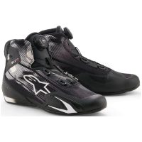 MC-Sko Celer Vented Sort Hvid Alpinestars