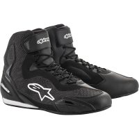 MC-sko Faster-3 Rideknit Sort Alpinestars