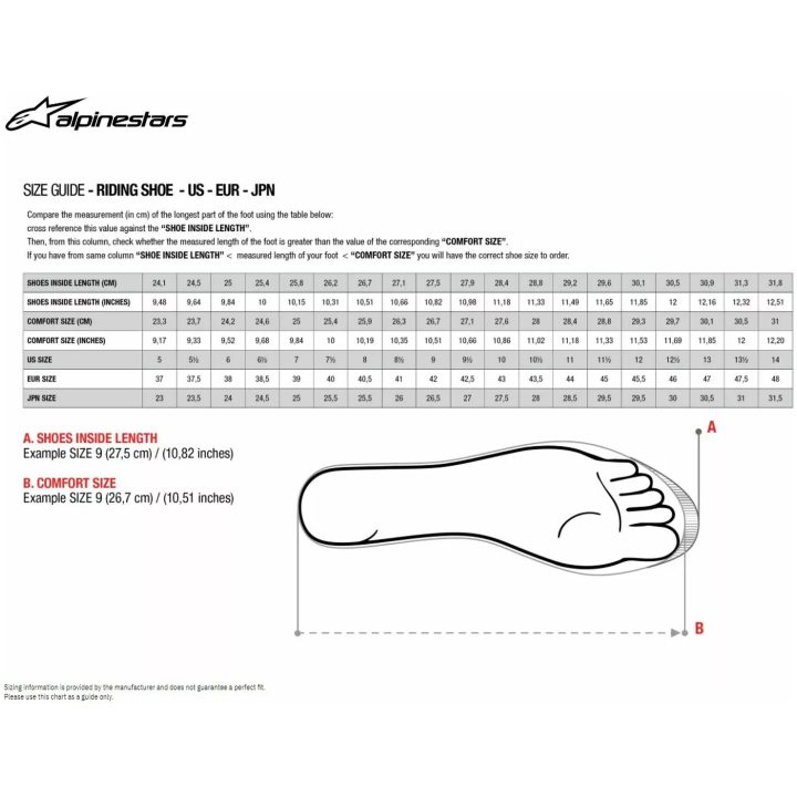 MC-sko Læder Shoe J-6 Wp Sort/Brun ALPINESTARS 44 – billede 2