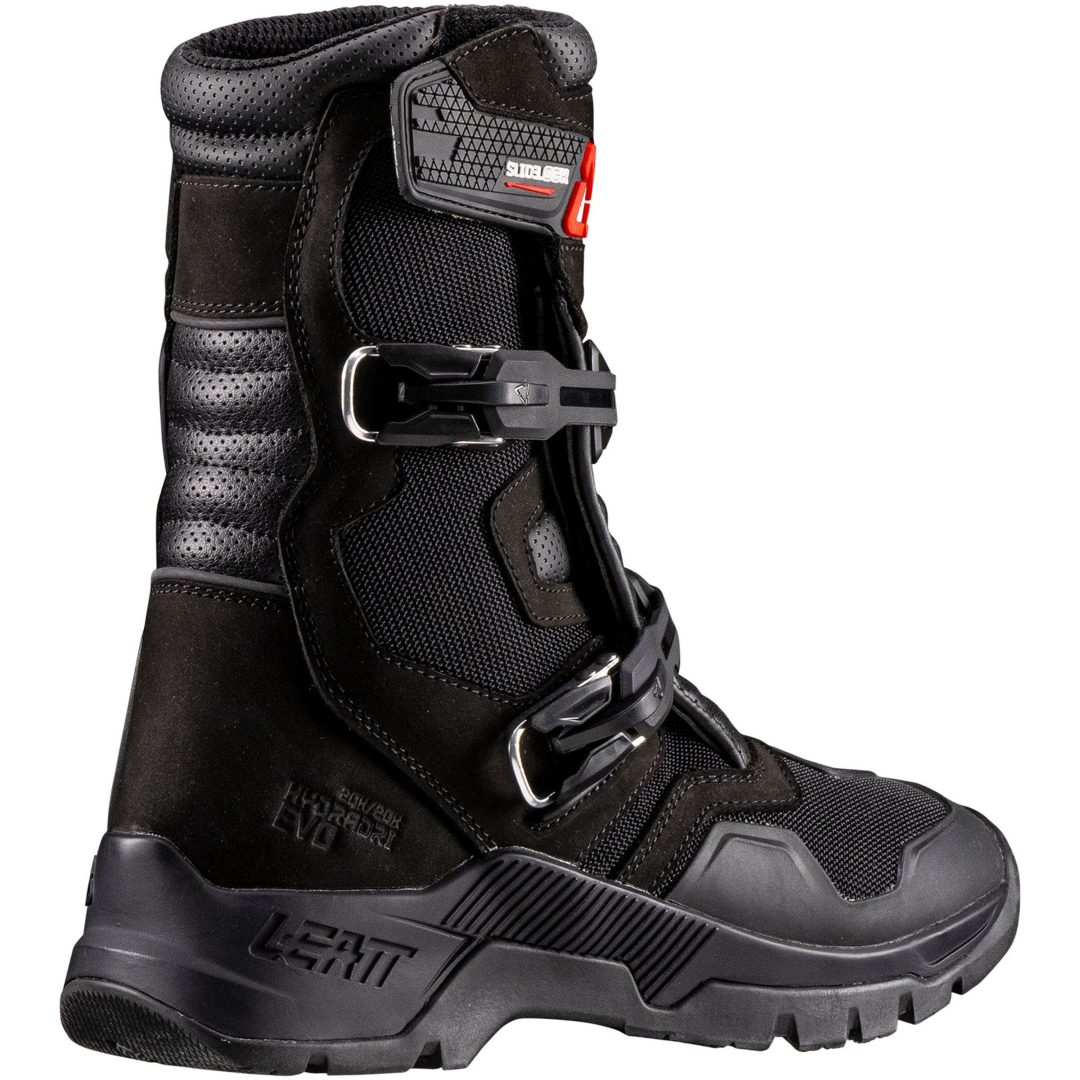 MC-Støvler ADV X-Flow 7.5 Kort Sort Leatt US8 / UK7 / EU42 / CM26.5 – billede 4